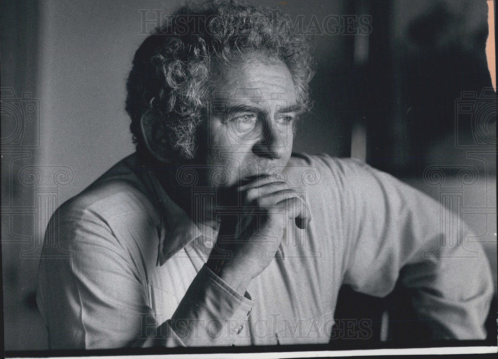 1974 Press Photo Author Norman Mailer - Historic Images