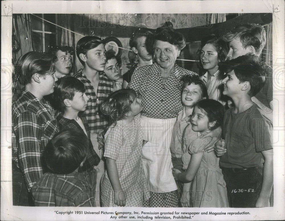 1951 Press Photo Marjorie Main American Film Actress - Historic Images