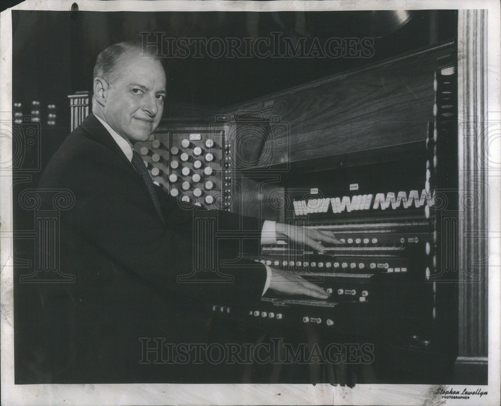 1953 Press Photo Spring Recital Frederick Marriott Seminary Choir - Historic Images