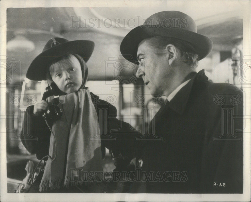 1958 Press Photo Jean Servais Dominique Marin Star French Melodrama Rififi - Historic Images