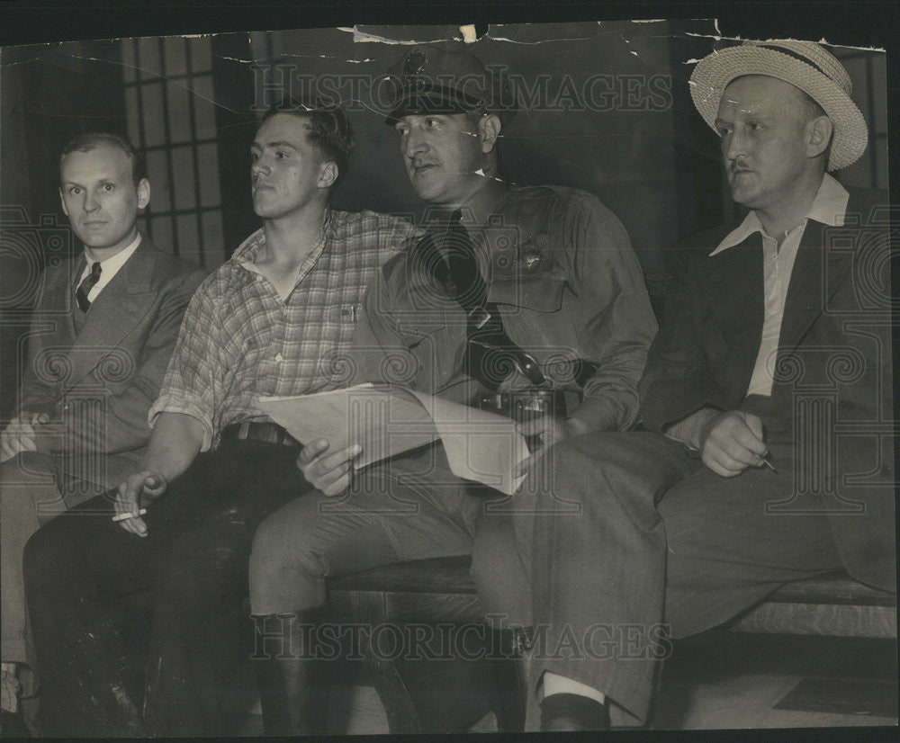 1938 Press Photo Court to hear &quot;Trap&quot; Details. - Historic Images