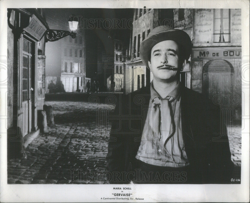 1958 Press Photo Armand Mestral,actor - Historic Images