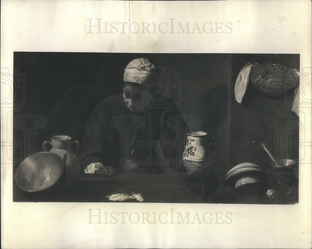 1937 Press Photo Diego Silvay Velasquez Spanish Master Painter - Historic Images