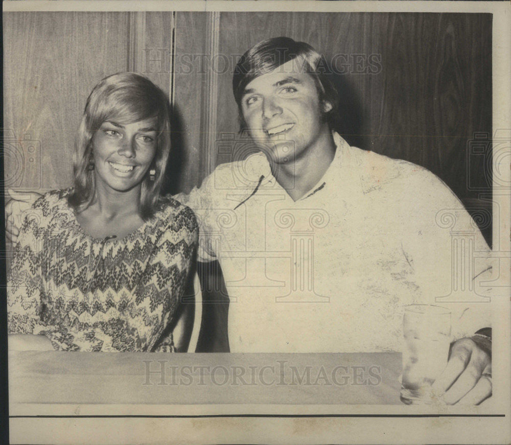 1976 Press Photo Dante Dan Anthony Pastorini American Houston Oilers Player - Historic Images