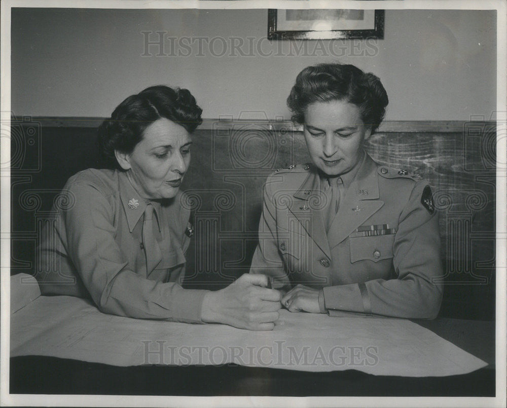 1948 Press Photo Colonel Geraldine Pratt May First Womens Air Force Director - Historic Images