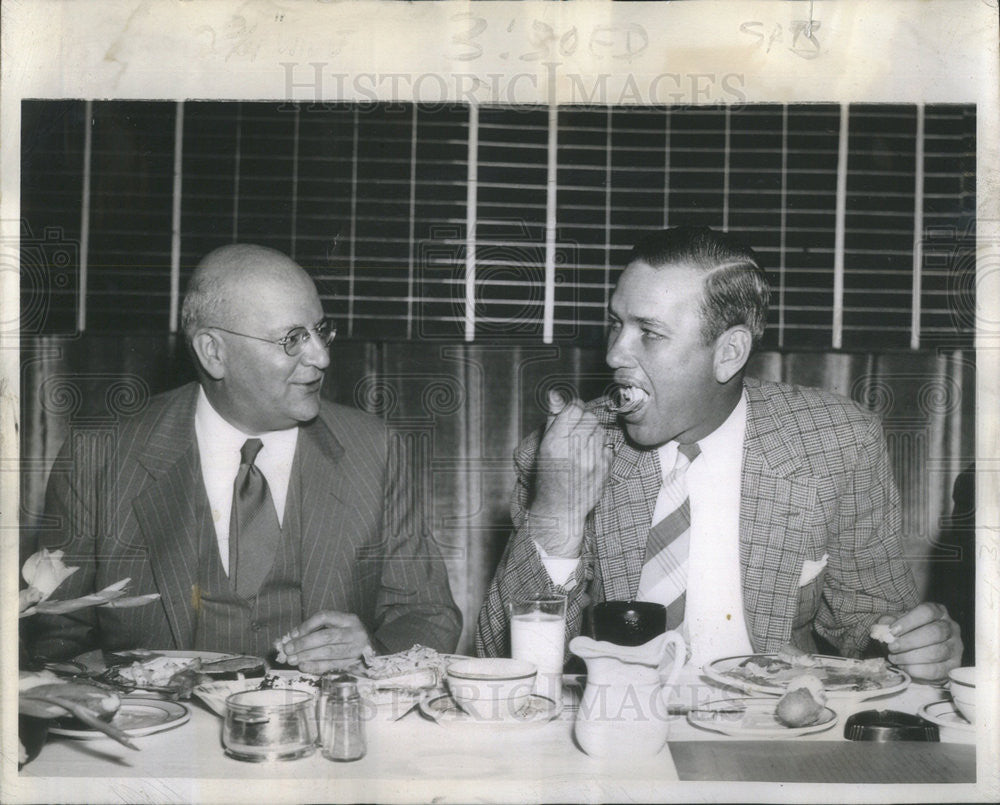 1939 Press Photo Oscar Mayer Chicago Commerce Association President - Historic Images