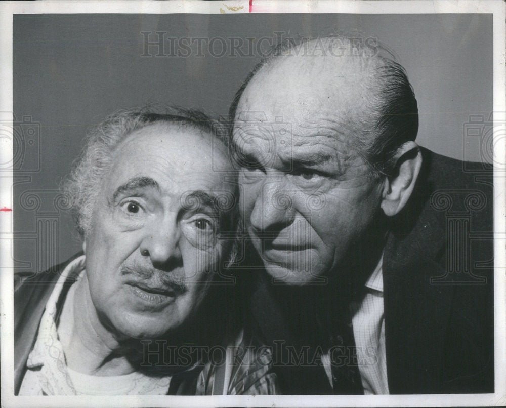 1974 Press Photo Actor Sam Levene Ned Glass The Sunshine Boys - Historic Images