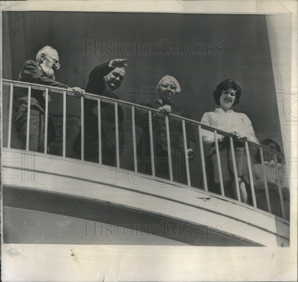 1964 Press Photo Carl Sandburg Poet - Historic Images