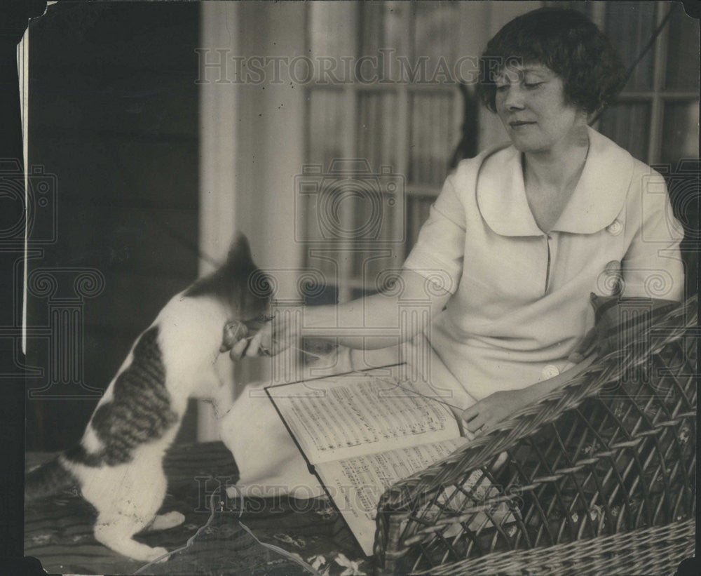 1926 Press Photo Florence MacBeth American Operatic Soprano - Historic Images