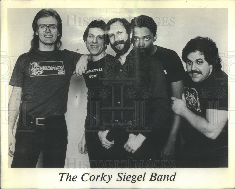 1984 Press Photo of The Corky Siegel Band - Historic Images