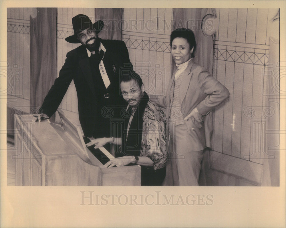 1993 Press Photo Jimmy Lee Tilman American Blues Drummer Chicago Illinois - Historic Images