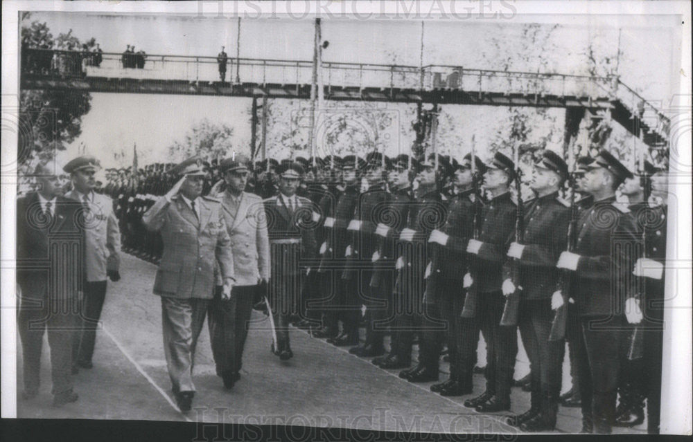 1958 Press Photo President Marshal Tito/Yugoslavia/Communism - Historic Images