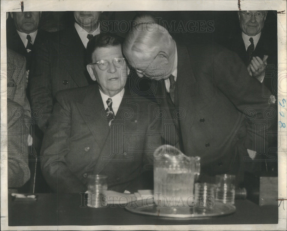 1947 Press Photo Patrick A. Nash Chicago Illinois Democratic Politician - Historic Images