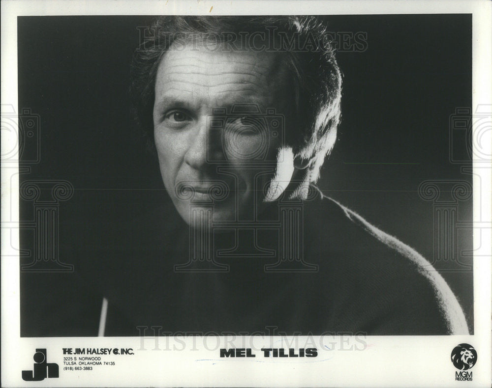 1977 Press Photo Mel tillis Singer - Historic Images