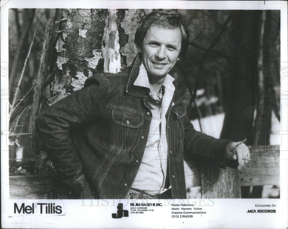 1991 Press Photo Mel Tillis Singer - Historic Images