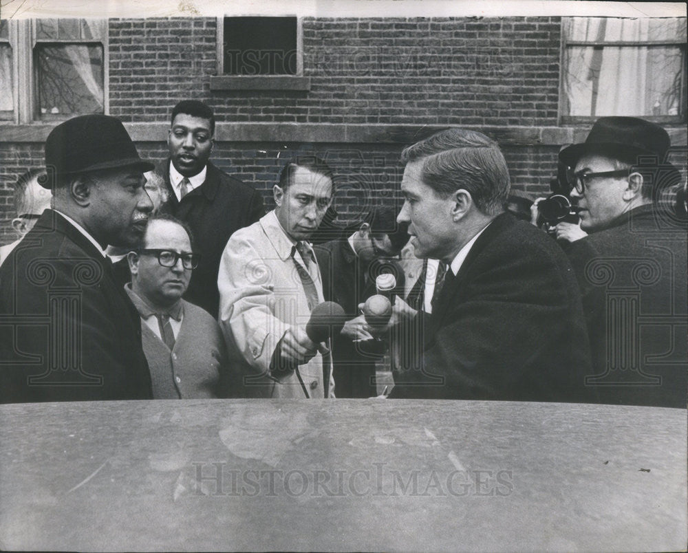 1966 Press Photo Charles H Percy American Businessman Politician Chicago Ill - Historic Images