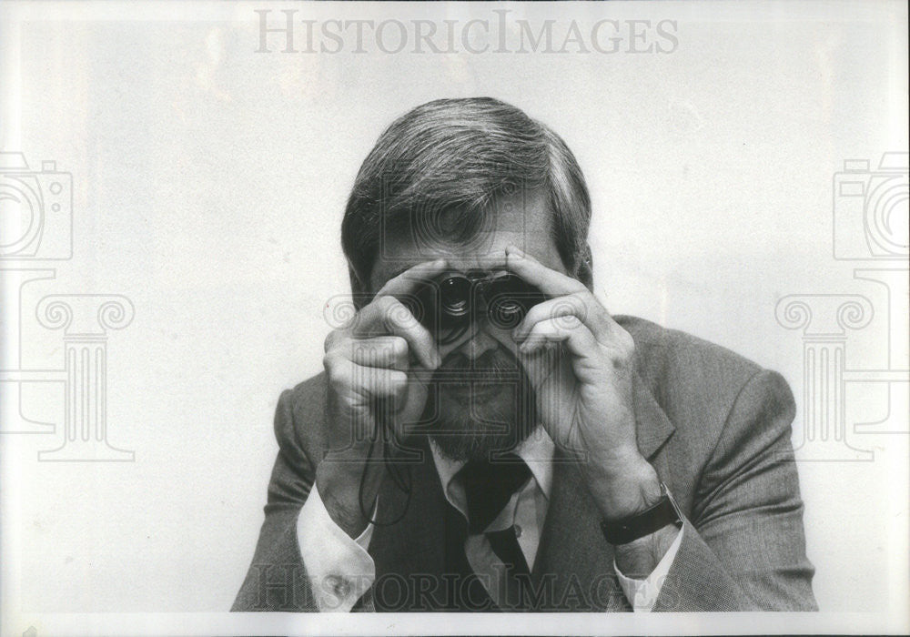 1979 Press Photo George Paterson Chicago Publishing Company Editor - Historic Images