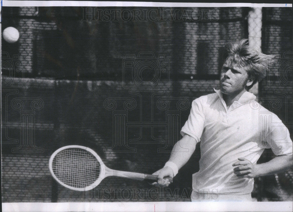 1970 Press Photo Bryce Perry Bellview West Coast Tennis Star 33rd Annual Junior - Historic Images