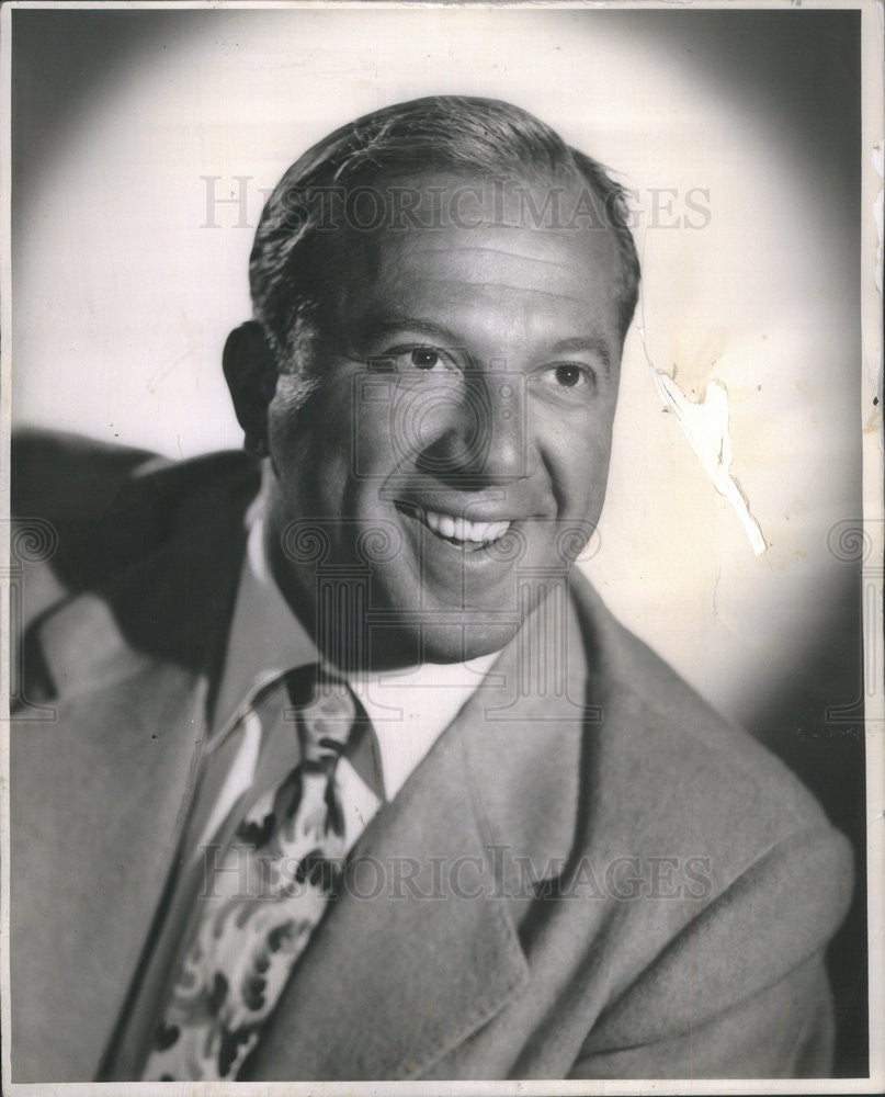 1953 Press Photo Jerry Lester Comedian - Historic Images