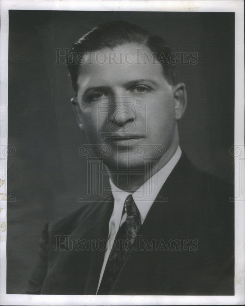 1950 Press Photo Marx Leva American Lawyer Defense Assistant Secretary - Historic Images