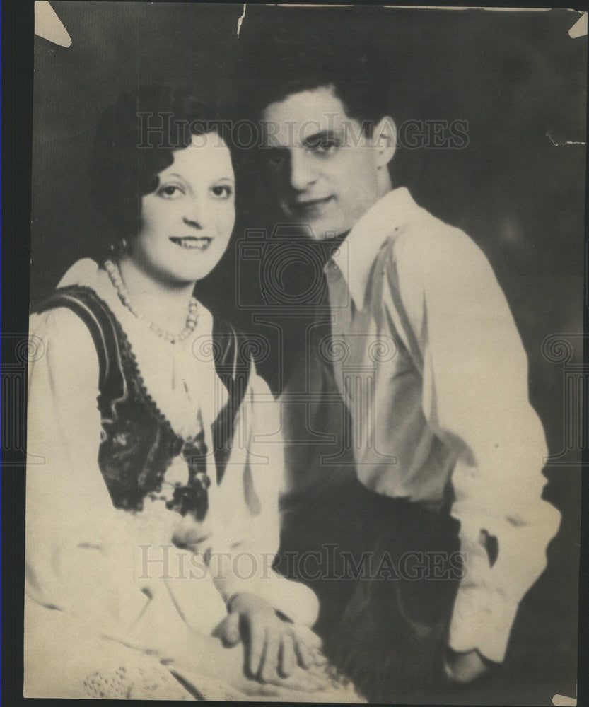 1931 Press Photo Moyme Samuel Lesner Singers - Historic Images