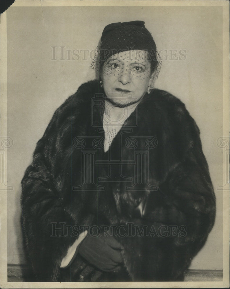 1940 Press Photo Wife of Prince A. Gurielli - Tehkonik a Georgian - Historic Images