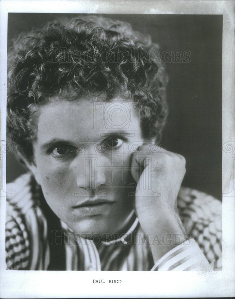 1979 Press Photo Actor Paul Rudd stars in &quot;Bosoms and Neglect&quot; - Historic Images