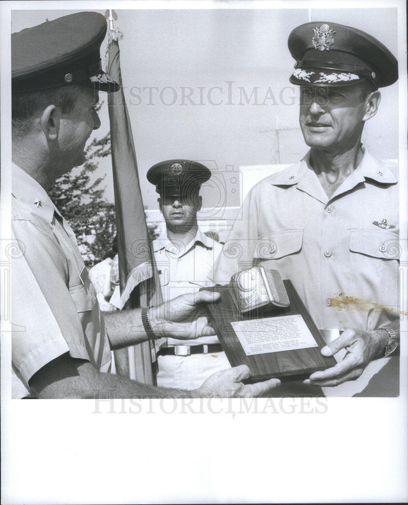 1967 Press Photo Brigadier General Gustav Lundquist American Aviator Pilot - Historic Images