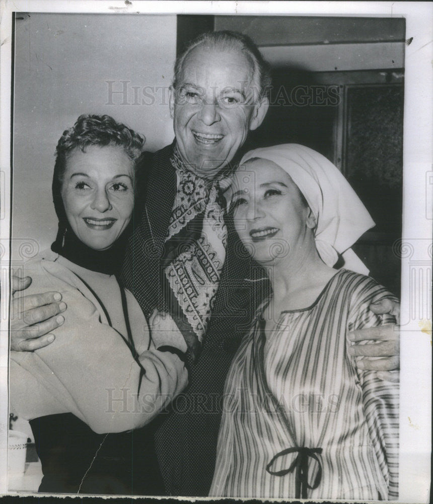 1960 Press Photo Alfred Lunt American Stage Actor Director - Historic Images