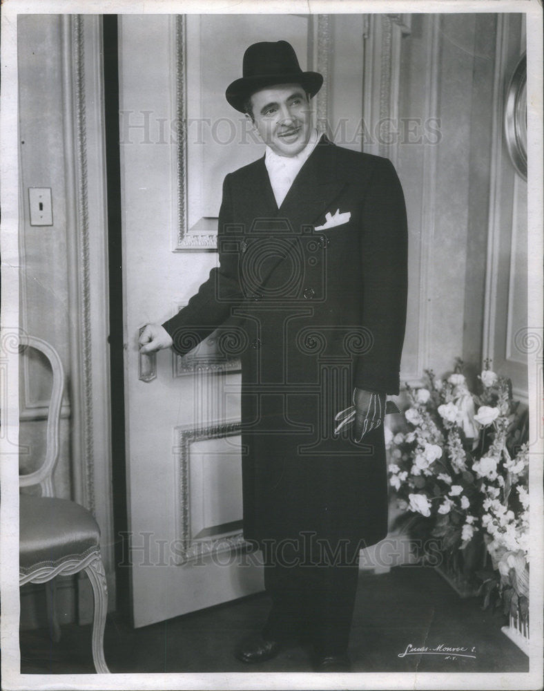 1950 Press Photo Sam Levene Broadway Show Moss Hart Comedy Light Up Sky - Historic Images