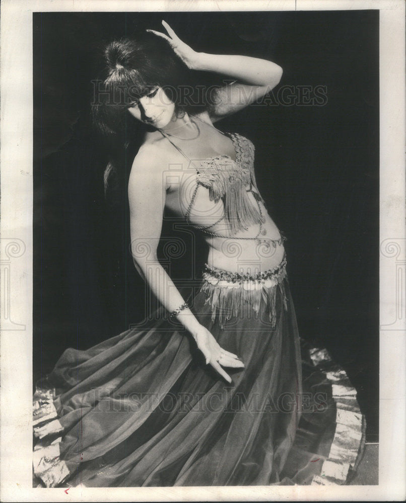 1971 Press Photo Carolyn Muellbauer Dancer - Historic Images