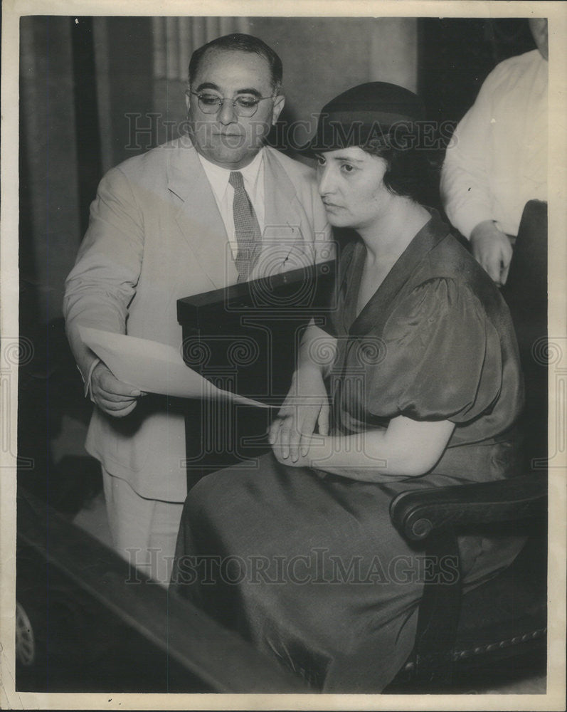 1935 Press Photo Mrs. Suzane Madocas - Historic Images