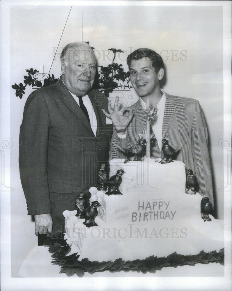 1965 Press Photo Alan Mowbray Dick Kallman Starring Comedy Enter Laughing - Historic Images