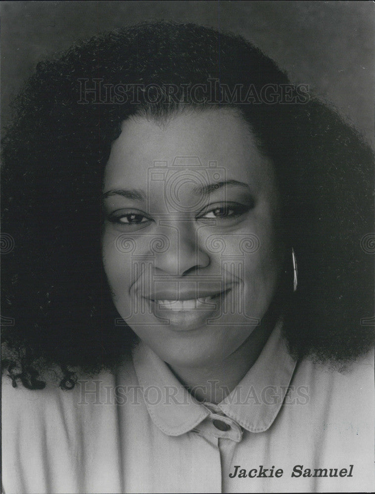 1994 Press Photo Jackie Samuel "It's a Kwanzaa Celebration" - Historic Images