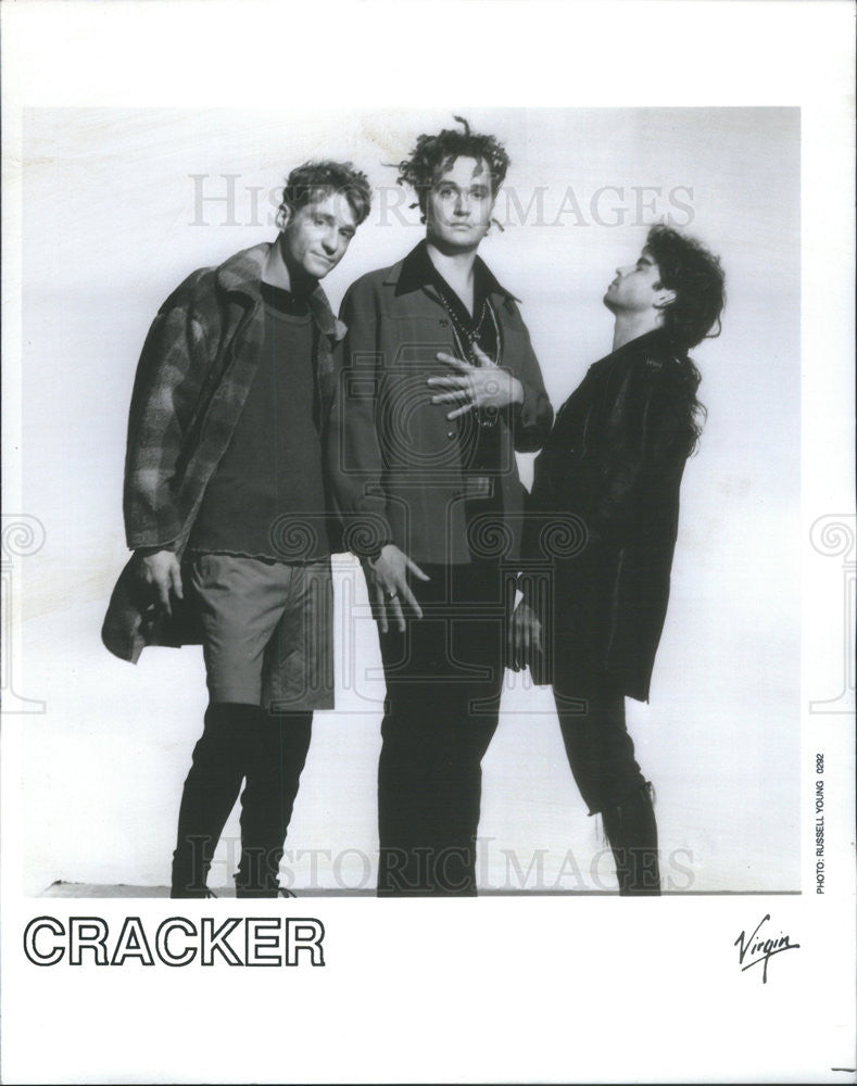 1995 Press Photo Cracker David Lowery Musicians band - Historic Images