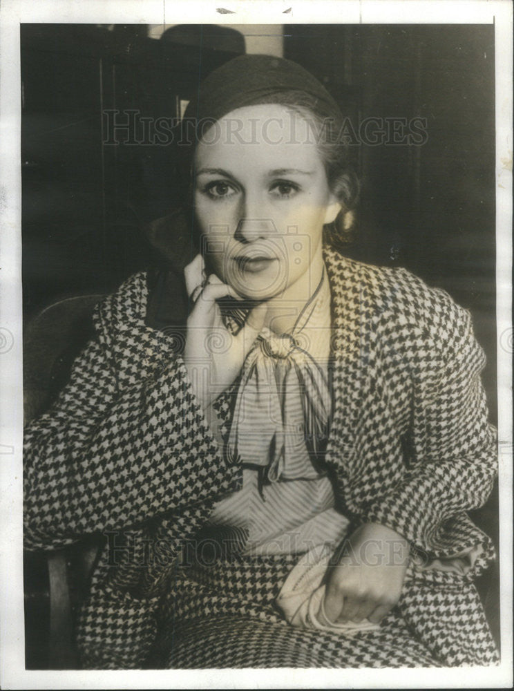 1932 Press Photo Lya Lys,Russian actress - Historic Images