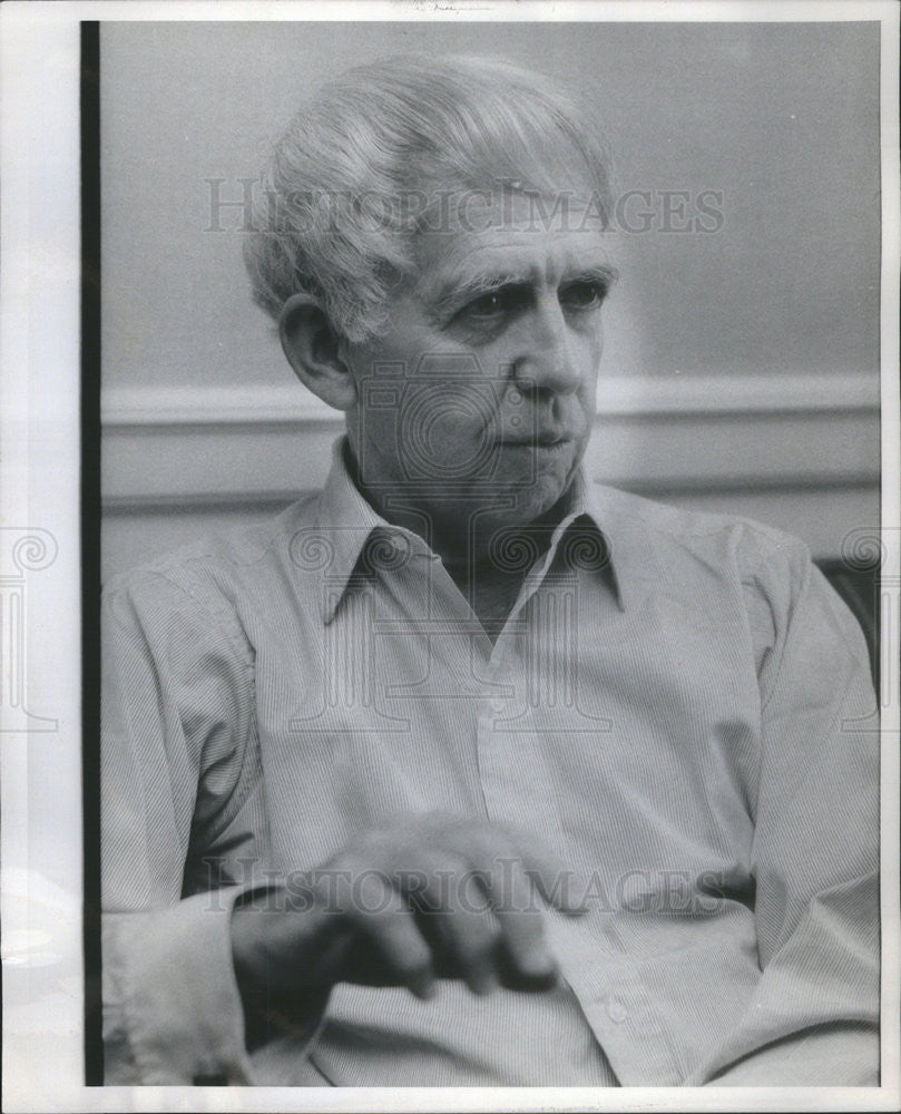 1976 Press Photo Author John Toland - Historic Images