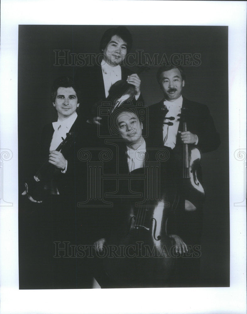 1994 Press Photo The Tokyo String Quartet performing at Ravinia - Historic Images