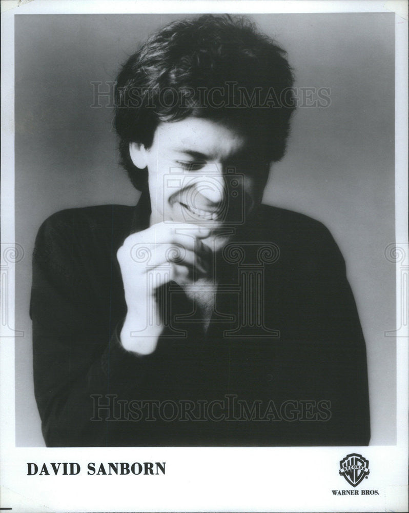 1985 Press Photo David Osborn,saxophonist - Historic Images