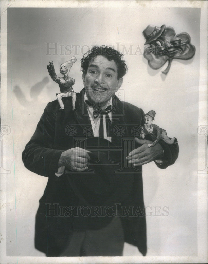 1971 Press Photo J Carrol Naish,Radio personality - Historic Images