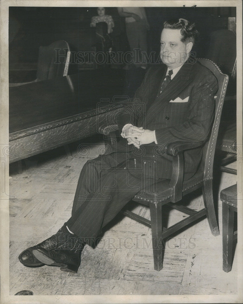 1946 Press Photo Donald Murray in Judge Minors court in Chicago,Ill - Historic Images