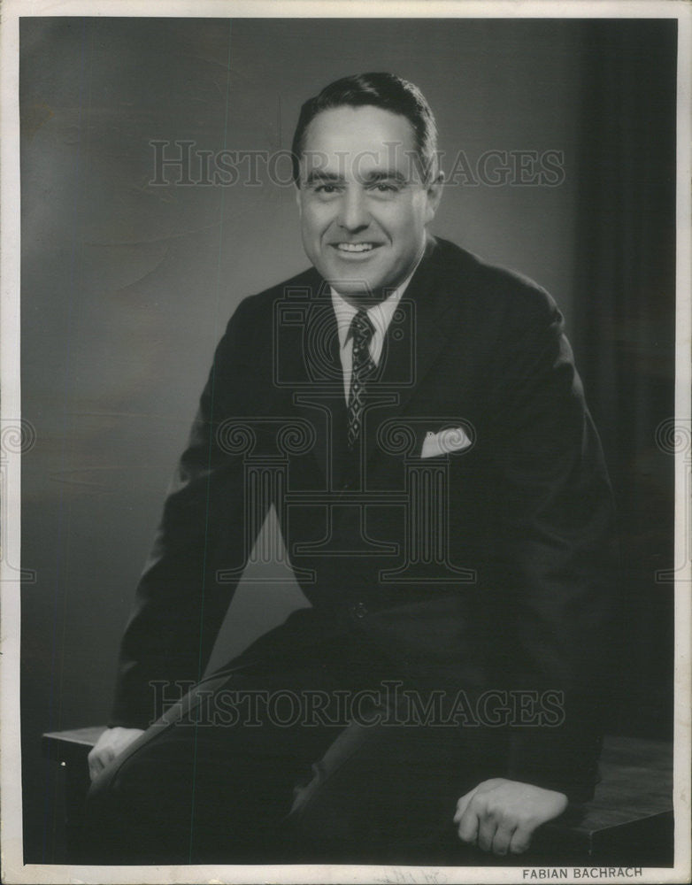 1961 Press Photo Peace Corps Director R Sargent Shriver Jr Portrait Chicago - Historic Images