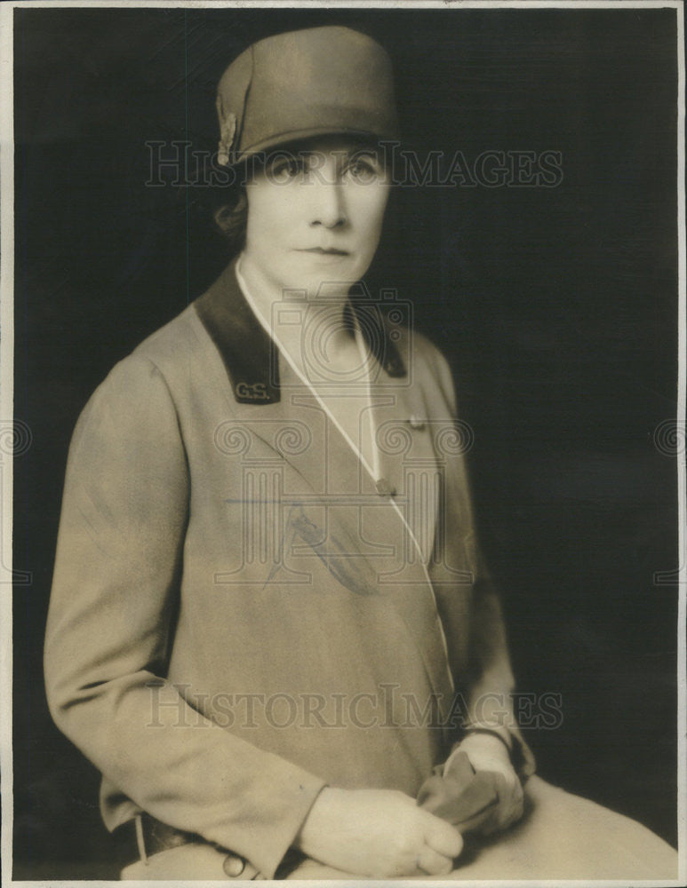 1929 Press Photo Mrs. Nicholas F. Brady/Girl Scouts/Board Directors - Historic Images