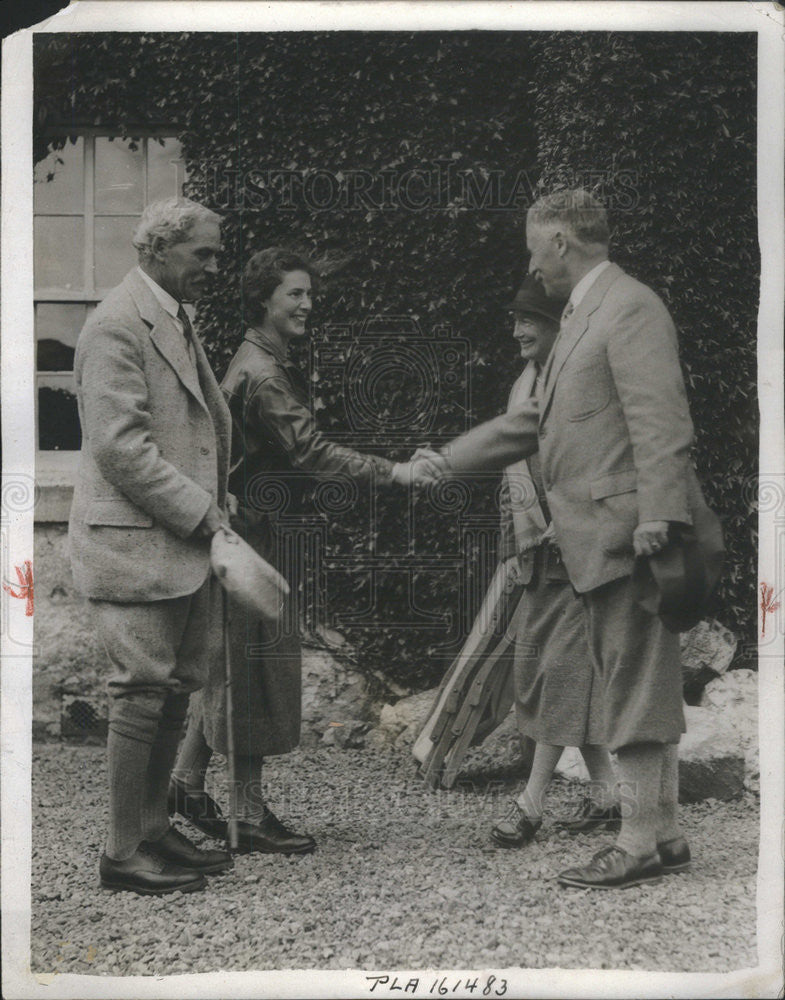 1931 Press Photo Prime Minister Of Great Britain Ramsay MacDonald And Wife - Historic Images