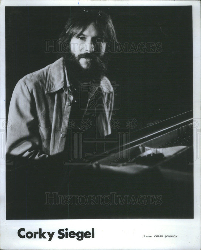 1957 Press Photo Corky Siegel pianist - Historic Images