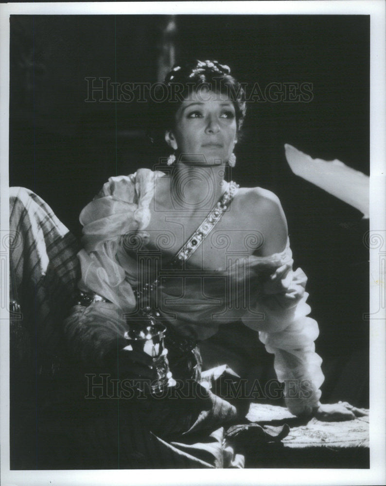 1981 Press Photo Jane Lapotaire,stage actress - Historic Images