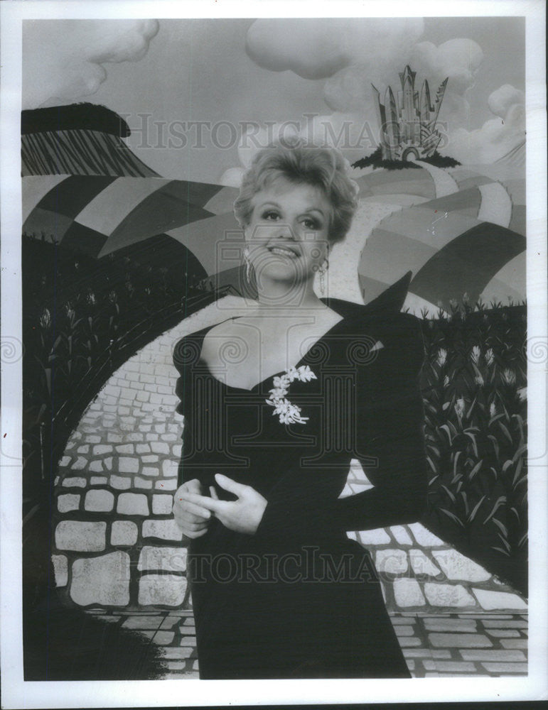 1991 Press Photo Angela Lansbury,actress - Historic Images