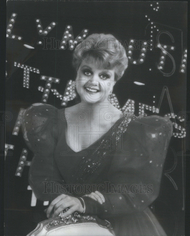 1987 Press Photo Angela Lansbury,actress - Historic Images