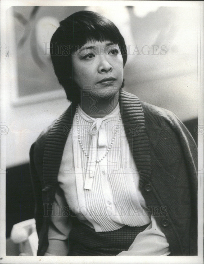 1981 Press Photo Actress Tisa Chang In Escape From Iran: The Canadian Caper - Historic Images