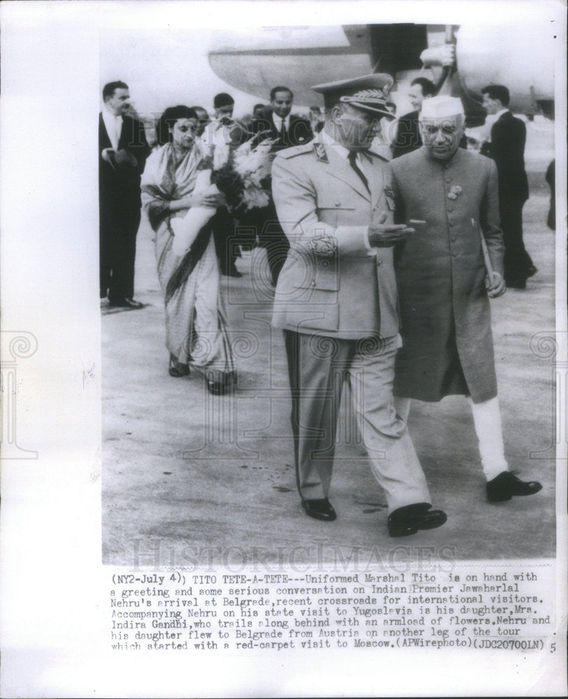 Undated Press Photo marshal tito - Historic Images